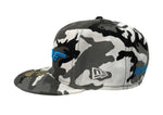 シュプリーム SUPREME 24SS × Futura フューチュラ New Era Snow Camo ニュー エラ スノー カモ ベースボール キャップ 帽子 灰 帽子 メンズ帽子 キャップ 刺繍 マルチカラー 104H-69