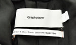 グラフペーパー Graphpaper 22AW Sheep Leather Easy Pants レザーパンツ GM223-40194 スラックス ブラック 1 103MB-143