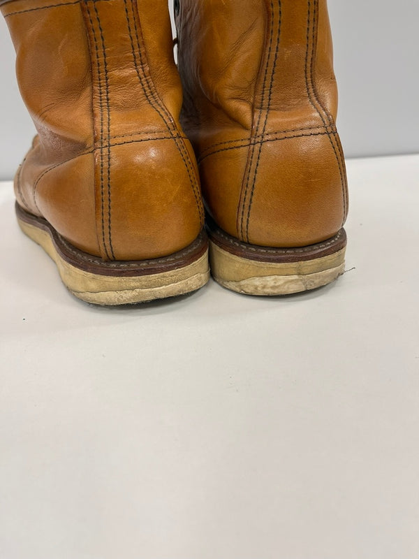 レッドウィング RED WING 6 inch Classic Moc irish setter アイリッシュセッター 茶 メンズ靴 ブーツ ワーク ベージュ USA 8 1/2 101sh-2397