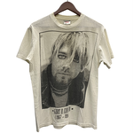 【曜日割引対象外】 オニータ ONEITA 90's ニルヴァーナ カートコバーン KURT COBAIN 追悼 USA製 Tシャツ ホワイト Mサイズ 201MT-4047 VB