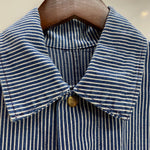 【曜日割引対象外】 ヴィンテージ vintage 60's 70's Carter's Hickory Stripe Worker Coverall ジャケット ブルー 201MT-4323 VB