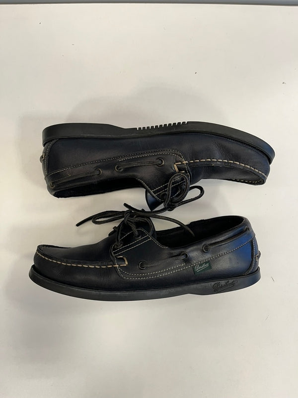 パラブーツ Paraboot BARTH MARINE バース マリン 黒 680052 メンズ靴 デッキシューズ ブラック サイズ7.5 101sh-2248