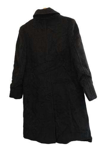 マックスマーラ Max Mara ステンカラーコート 無地 イタリア製 コート ブラック 101LT-243