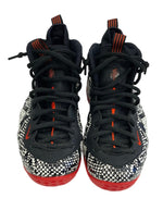 ナイキ NIKE AIR FOAMPOSITE ONE ナイキ エアフォームポジット ワン アルビノスネークスキン 314996-101 メンズ靴 スニーカー ブラック 28cm 101sh-1826