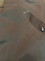 アビレックス AVIREX MA-1 FLIGHT JACKET フライト ジャケット ボンバー ジップアップ ミリタリー 軍物 アウター 緑 ジャケット 刺繍 カーキ Lサイズ 104MT-1799