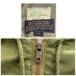【曜日割引対象外】 ヴィンテージ vintage エルエルビーン L.L.Bean 60's 筆記体タグ ラブラドールパーカー アノラック コート ジャケット カーキ Lサイズ 201MT-3556 VB