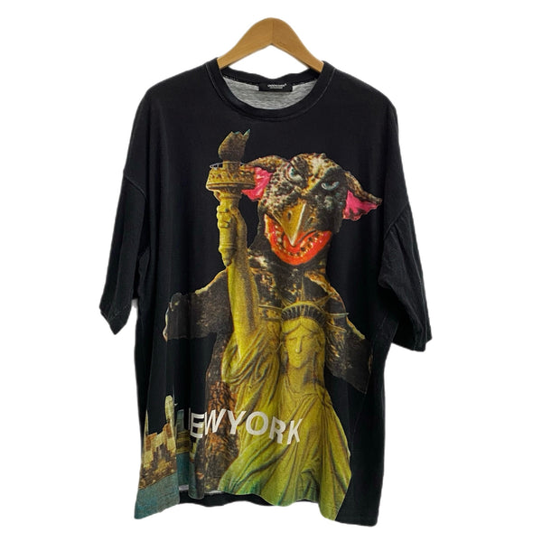 アンダーカバー UNDERCOVER 19SS 怪獣 クルーネック UCW4816 Tシャツ ブラック 3サイズ 201MT-3949