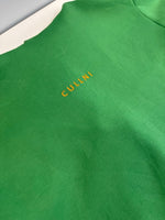 クルニ CULLNI Logo Embroidery Hoodie ロゴ エンブロイダリー フーディ 刺繍 緑 23-SS-007 表記サイズ1 パーカ グリーン 101MT-4552