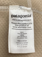 パタゴニア PATAGONIA 20AW CLASSIC RETRO-X クラシック レトロX フリース ボア ジャケット 白 STY23056FA20 ジャケット ロゴ ベージュ Lサイズ 104MT-1383