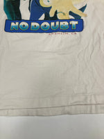 バンド band 90’s 90年代 WILD OATS NO DOUBT ANAHEIM .CA ノーダウト VINTAGE ヴィンテージ XL Tシャツ ホワイト LLサイズ 101MT-5058
