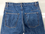 ネヴァーフォーゲット NVRFRGT 3D TWISTED JEANS ツイスト ジーンズ ジップフライ ジーパン パンツ インディゴ 青 無地 NF231P01B デニム ブルー サイズ3 104MB-397