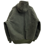 【曜日割引対象外】 カーハート Carhartt 00's アクティブジャケット パーカー モスグリーン ジャケット グリーン 2XLサイズ 201MT-4743 VB