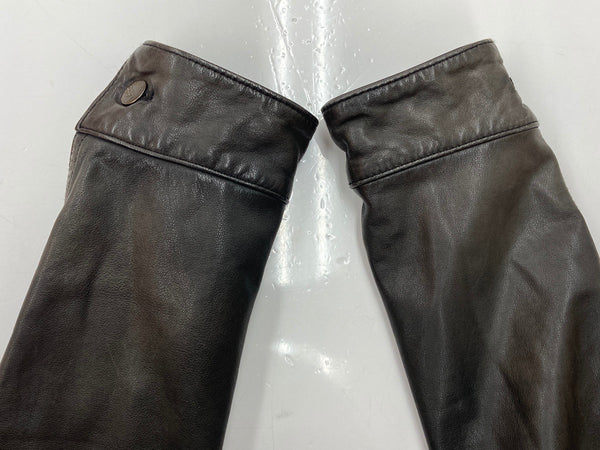 リー Lee 101LJ STORM RIDER ストームライダー レザージャケット ライダース カウレザー 牛革 黒 サイズ 38REG ジャケット 無地 ブラック 104MT-2232