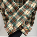 【曜日割引対象外】 ペンドルトン PENDLETON 70's USA製 ネルシャツ ウールシャツ  長袖シャツ グリーン XLサイズ 201MT-4567 VB