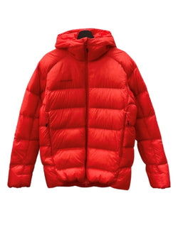 マムート MAMMUT MERON IN HOODED JACKET メロン インサレーション フーデット ジャケット ダブルジップ アウトドア アウター 赤 1013-00741 ジャケット ロゴ レッド Lサイズ 104MT-2168