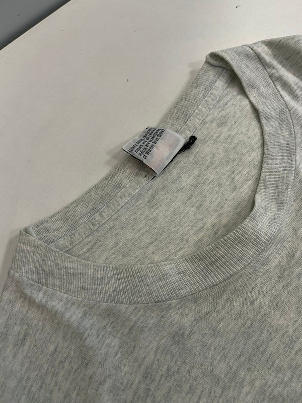 US US古着 90s ©1997 ヴィンテージ Vintage タスマニアデビル LOONEY TUNES ルーニーチューンズ 袖プリント  ロンT グレー 101MT-4578