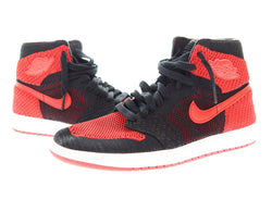 ナイキ NIKE Air Jordan 1 Retro High Flyknit "Bred" エアジョーダン1 レトロ ハイ フライニット ブレッド 919704-001 メンズ靴 スニーカー レッド 28cm 103S-884