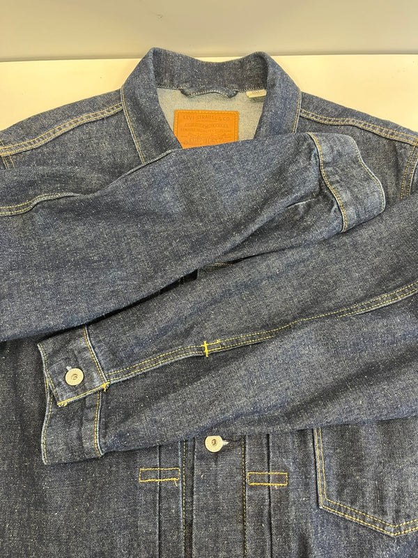 リーバイス Levi's LEVI'S TYPE 1 TRUCKER JACKET デニムジャケット 1st 復刻 濃紺 XL ジャケット ブルー 101MT-4889