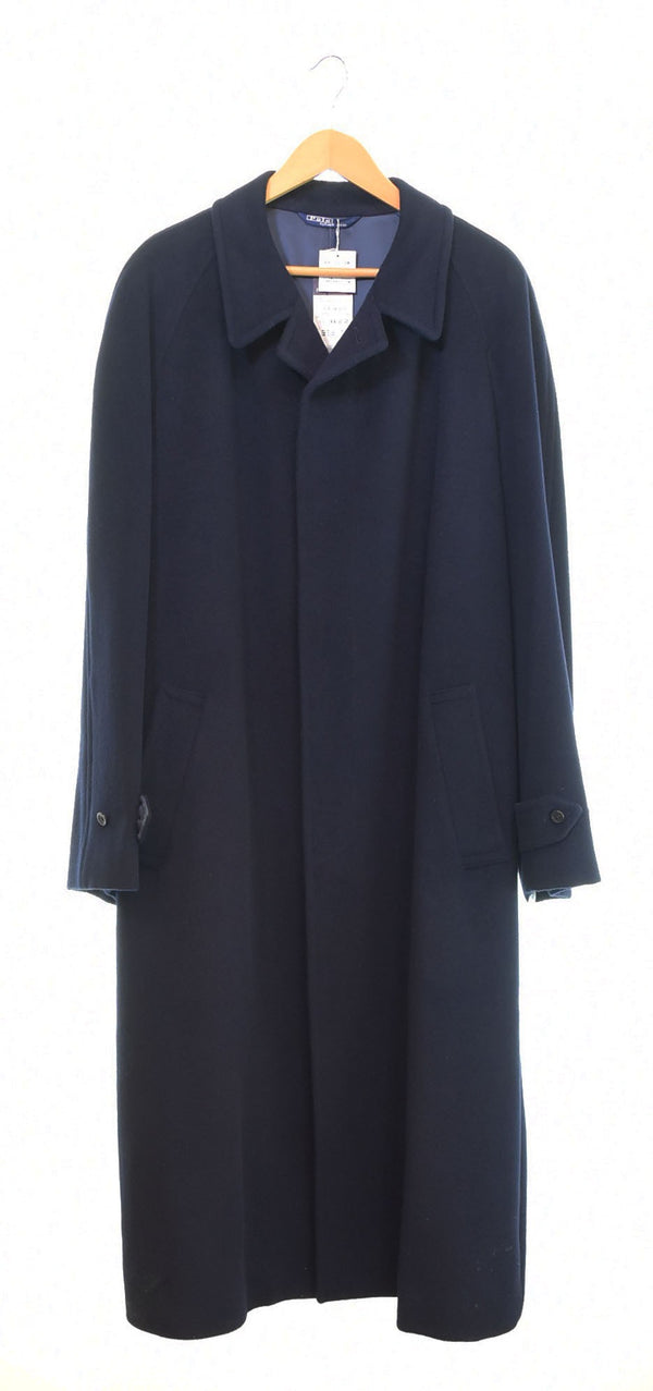 ラルフローレン RalphLauren チェスターコート ラグラン 比翼仕立 CO-RL-SA-0111 コート ネイビー LLサイズ 103MT-2931