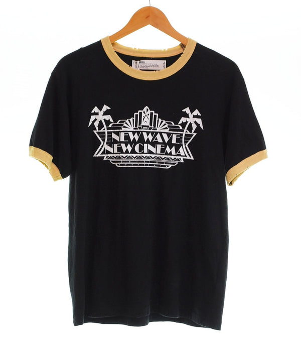 ダイリク DAIRIKU New Trim Tee リンガー Tシャツ Tee 23SS C-4 Tシャツ ブラック Lサイズ 103MT-2547