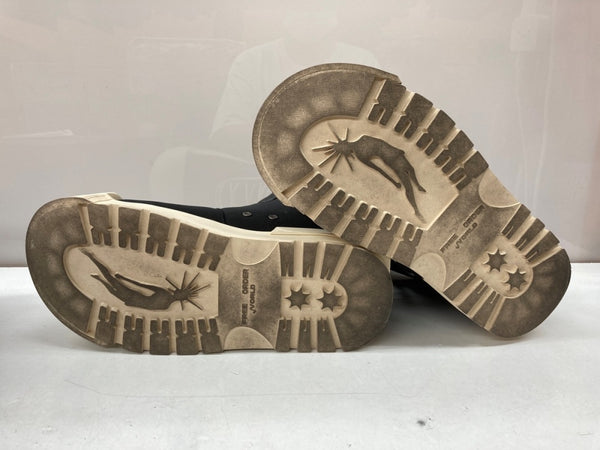 フリーワールドオーダー FREE WORLD ORDER FVVO × ROCKSTA ロックスター THICK SOLED HIGH TOP BOOTS ハイ トップ ブーツ 厚底 スニーカー シューズ 黒 FWD0403324 メンズ靴 ブーツ その他 ブラック 28cm 104S-880