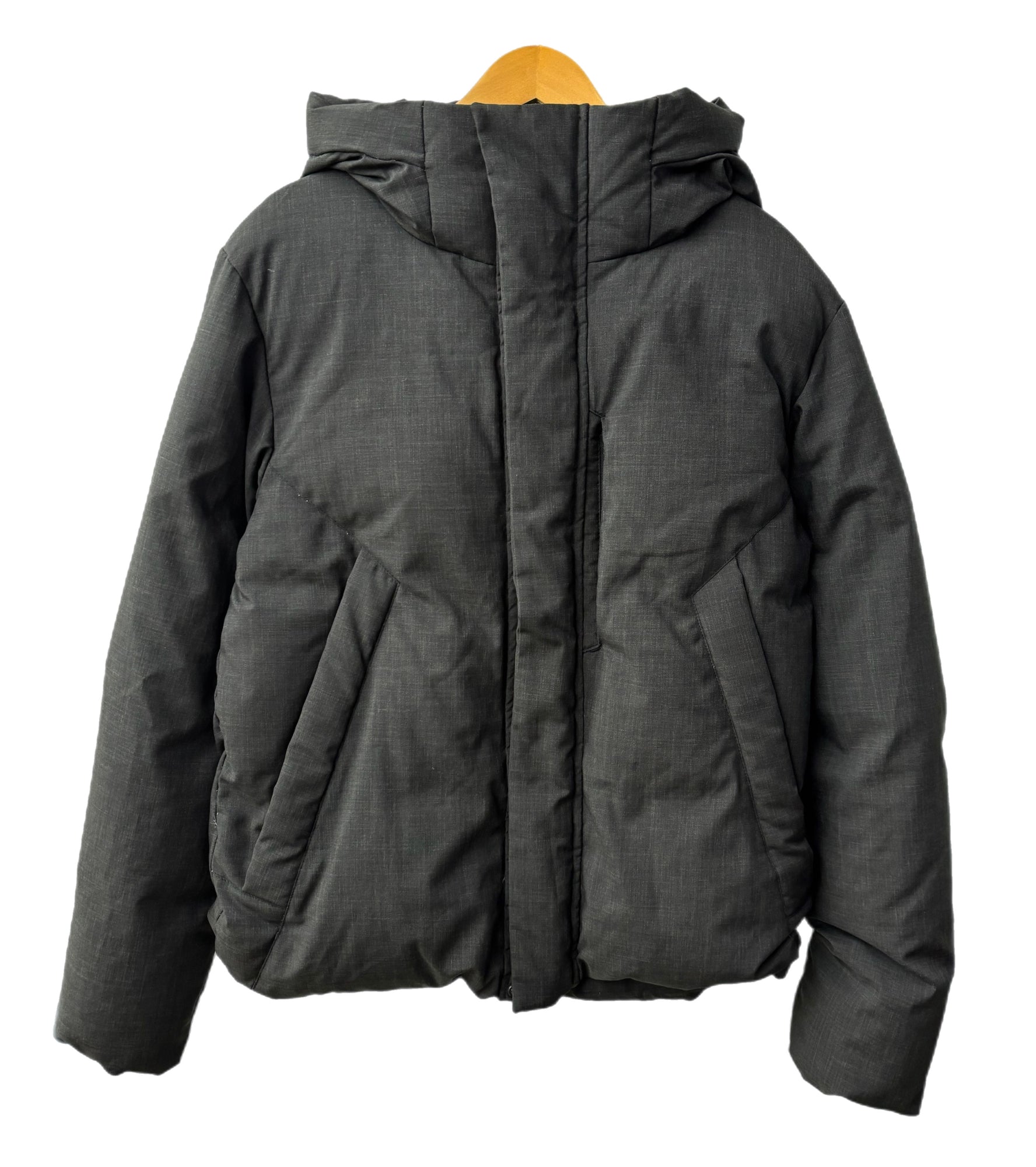 ダークグレー プリーツジャケット　サイズ表記【3】 サイズガイド