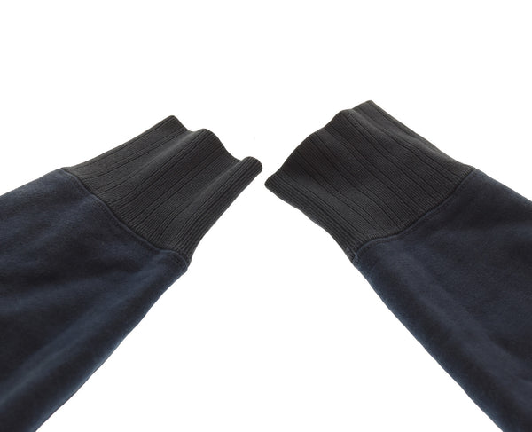 フラットヘッド THE FLAT HEAD GUN REGEND ハーフジップフーディー 両面プリント パーカ ネイビー Lサイズ 103MT-3420