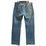 【曜日割引対象外】 リーバイス Levi's 00's 201 20's復刻 W38 USA製 バレンシア工場 555 青耳 20201-0128 デニム ブルー W38 L36サイズ 201MB-1212 VB