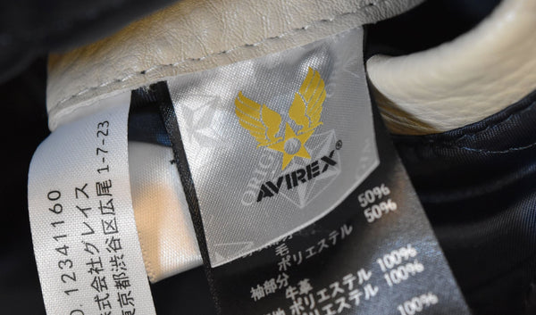 アヴィレックス AVIREX  2000年 MLB ヤンキース メッツ NYC メジャーリーグスタジアム ジャケット スタジャン 783-3252050 ジャケット ネイビー LLサイズ 103MT-2940