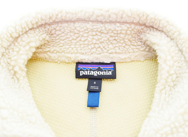 パタゴニア PATAGONIA Classic Retro-X Jacket クラシックレトロX ボアフリース ジャケット アイボリー 23056FA18 ジャケット ベージュ Sサイズ 103MT-1070