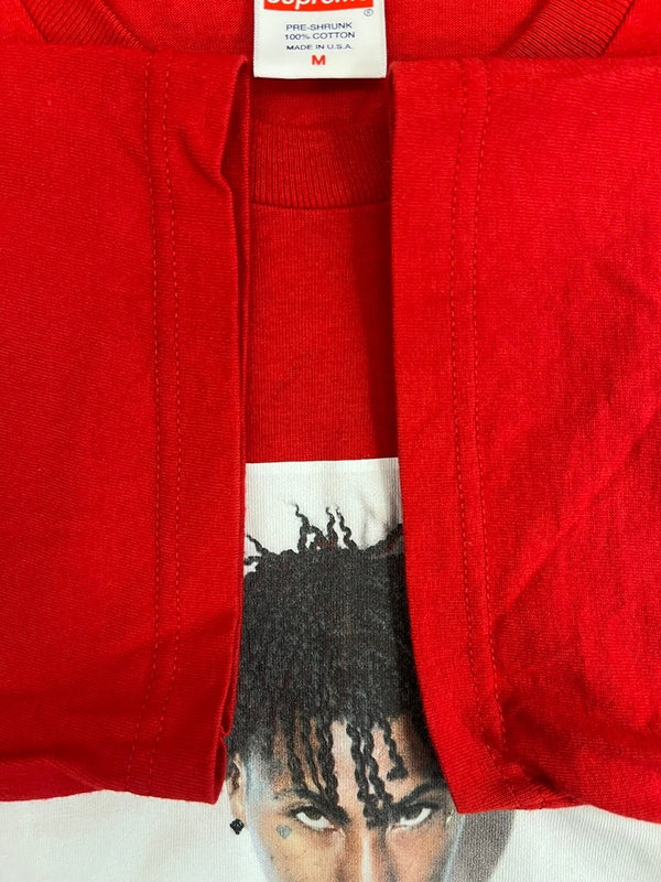 シュプリーム SUPREME 23AW NBA Youngboy ヤングボーイ プリント 赤 Tシャツ レッド Mサイズ 101MT-4452