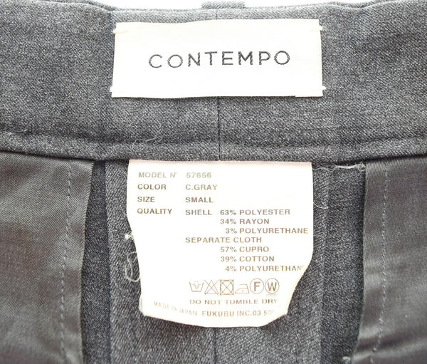 ヤエカ YAECA CONTEMPO 2WAYワイドテーパードパンツ 57656 スラックス グレー Sサイズ 103MB-693