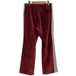 ブレス BREATH 22SS SPANGLE VELOUR PANTS ベロア トラックパンツ BRNRG-P-1002 ジャージ ワインレッド Mサイズ 201MB-928