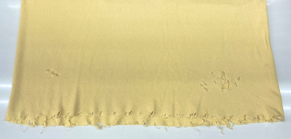 ダイリク DAIRIKU 21ss Thrift Thermal Tee サーマル Tシャツ ダメージ加工 オーバーサイズ ロンT 長袖 黄 21SS C-6 ロンT 無地 イエロー Lサイズ 104MT-1890