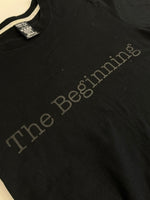 ナンバーナイン NUMBER (N)INE The Biginning 半袖カットソー プリントTシャツ 黒 サイズ2 Tシャツ ブラック 101MT-4162