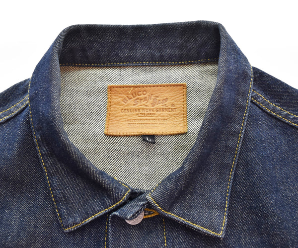 ブルコ BLUCO TRACKER JACKET ラッカージャケット デニムジャケット  OL-066 ジャケット ブルー Lサイズ 103MT-3172