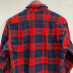 【曜日割引対象外】 ペンドルトン PENDLETON 60's ボードシャツ ウール オープンカラーシャツ 長袖シャツ レッド Mサイズ 201MT-4759 VB