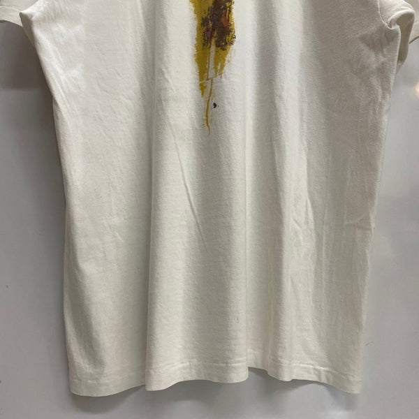 【曜日割引対象外】 ヴィンテージ vintage 90's NINE INCH NAILS "The Downward Spiral halo eight " Hanes USA製 Tシャツ ホワイト XLサイズ 201MT-4491 VB