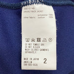 アンセルム ANCELLM 24SS トラックジャケット DRIVERS TRACK JACKET ANC-CT49 ジャージ ネイビー 2サイズ 201MT-3940