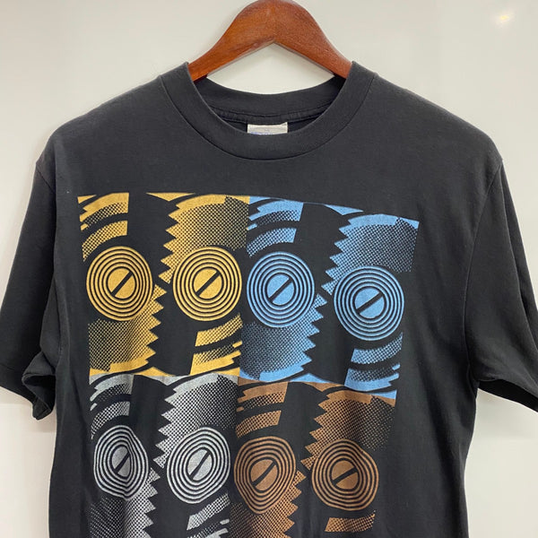 【曜日割引対象外】 ヴィンテージ vintage 80's The Rolling Stones THE NORTH AMERICAN TOUR 1989 USA製 BROCKUM Tシャツ ブラック Lサイズ 201MT-4180 VB