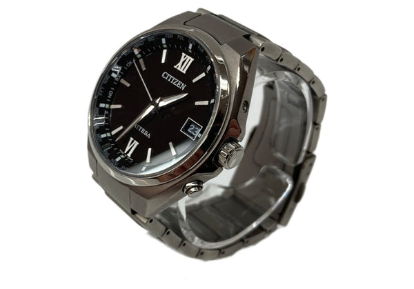 シチズン CITIZEN ATTESA アテッサ Eco Drive エコ ドライブ 中留 10気圧防水 耐磁性 腕時計 ウォッチ 銀 H149-S125626 メンズ腕時計シルバー 104T-29