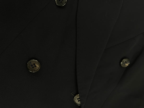 バーバリー Burberry Burberrys ダブルテーラードジャケット 濃紺 FJA40-650 ジャケット ネイビー サイズ40 101LT-267