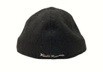 シュプリーム SUPREME 09AW × Harris Tweed ハリス ツイード BOX LOGO CAP ボックス ロゴ キャップ 帽子 NEW ERA ベースボール 黒 帽子 メンズ帽子 キャップ 刺繍 ブラック 104H-14