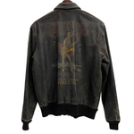 【曜日割引対象外】 アヴィレックス AVIREX A-2 レザー フライトジャケット ジャケット ブラウン 40サイズ 201MT-4518 VB