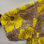 【曜日割引対象外】 ヴィンテージ vintage ~60's SHAPELY シアサッカー 半袖シャツ Sサイズ イエロー 201MT-4168 VB