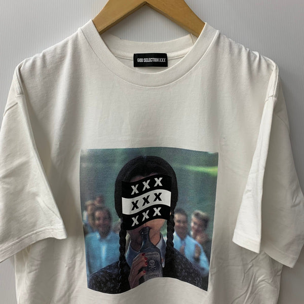 ゴッドセレクション GOD SELECTION XXX Tシャツ ホワイト Lサイズ 201MT-4204