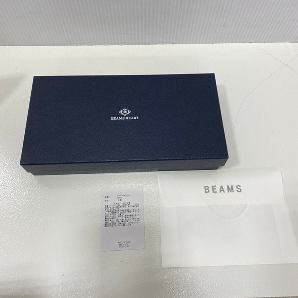 ビームスハート BEAMS HIEART 長財布 財布・ケース レディース財布 無地 ブラック 201goods-362