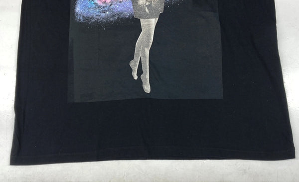 メゾンマルジェラ Maison Margiela Cosmos Made Oversize T-Shirt コスモス メイド オーバーサイズ Tシャツ ギャラクシー 半袖 黒 S29GC0224 S21058 Tシャツ プリント ブラック XSサイズ 104MT-1596