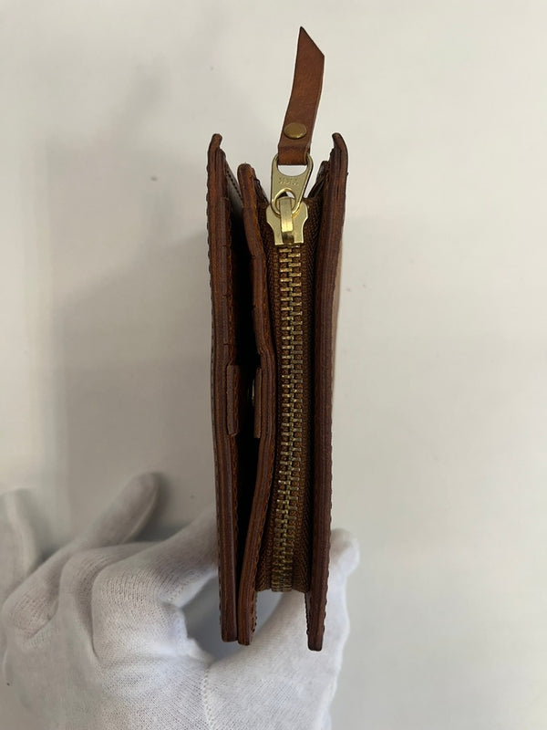 リュウ Ryu ミドルウォレット 二つ折り 財布 レザー 茶 財布・ケース レディース財布 ブラウン 101wal-39