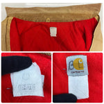 【曜日割引対象外】 カーハート Carhartt 80's 90's サンタフェジャケット USA製 ダックワークブルゾン ジャケット ベージュ 201MT-3736 VB